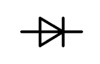 schaltzeichen einer Halbleiterdioden